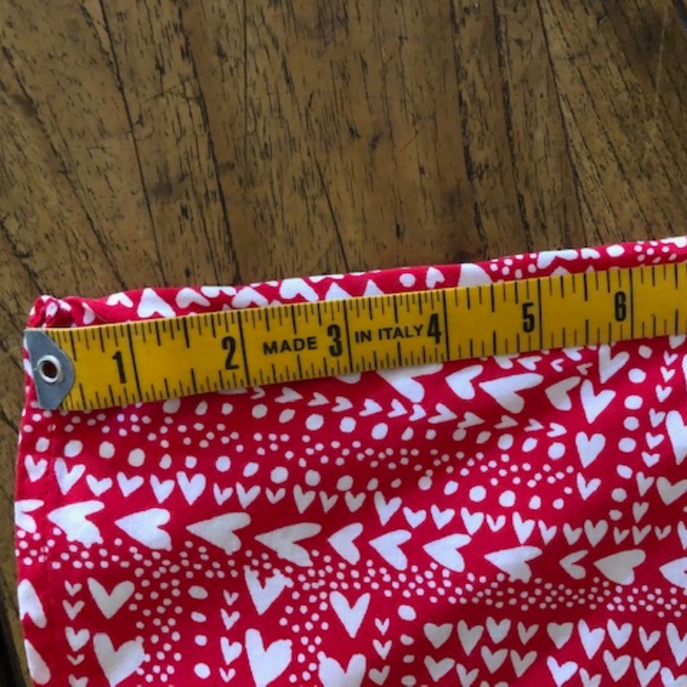 Victoria's Secret “Hearts for My Sweet Heart” Red & White Short Kimono Robe O/S - Picture 15 of 16